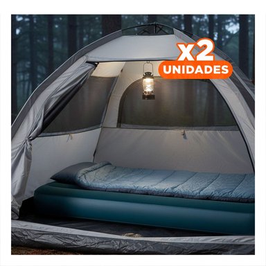 PACK2 COLCHONETA COMODA 1 PLAZA COD 64760 PARA DESCANSO DIARIO Y+REGALO STICKER