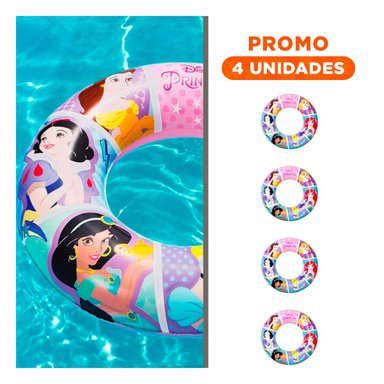 PACK4 ARO DE PISCINA ANIMADO 91043 COMODO Y RESISTENTE PARA DIVERSION Y+REGALO STICKER