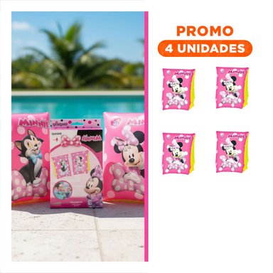 PACK4 BRAZALETE PORTATIL DE AGUA INFLABLE Y FACIL DE TRANSPORTAR Y+REGALO STICKER
