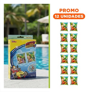 PACK12 BRAZALETE PORTATIL FLOTANTE SEGURO Y DURADERO Y+REGALO STICKER