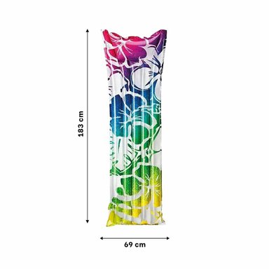 PACK2 COLCHON DE VIAJE 59720NP ARCOIRIS COMODO Y FACIL DE INFLAR PARA CASA O VIAJES - 4