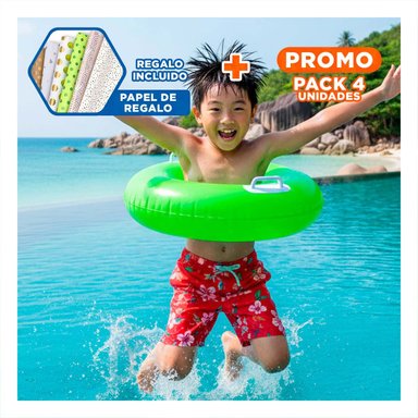 PACK4 JUGUETE CON ASA VERDE 76 CM FACIL DE USAR Y LUDICO PARA NIÑOS Y+PAPEL REGALO