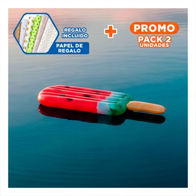 PACK2 JUGUETE SANDIA DIVERTIDO Y SEGURO PARA PISCINA Y ACTIVIDADES 191 X 76 CM Y+PAPEL REGALO