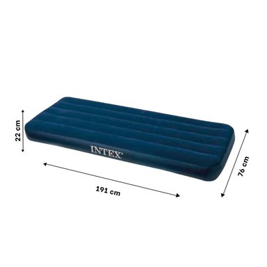 PACK6 COLCHONETA DE AIRE COMODA 1 PLAZA COD 64756 PARA DORMIR NIÑOS Y ADULTOS Y+REGALO STICKER - 4
