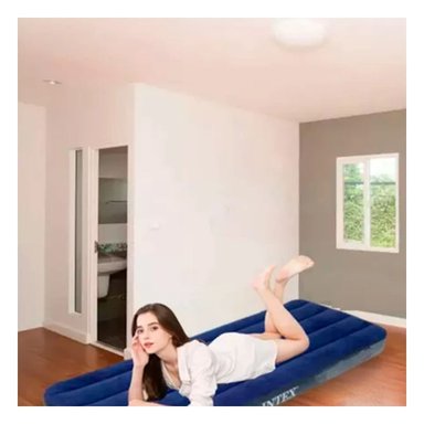 PACK6 COLCHON INFLABLE DE CASA 1 PLAZA COD 64756 FACIL DE USAR Y COMODO - 2