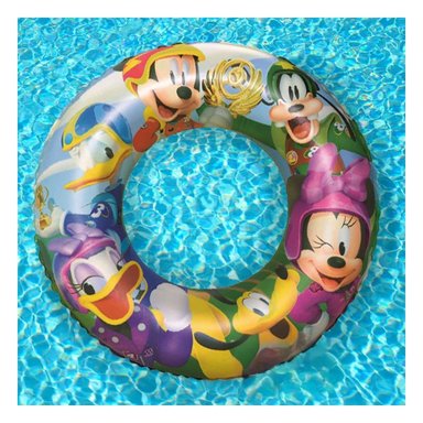 FLOTADOR INFANTIL ANIMADO 91004 FACIL DE INFLAR Y RESISTENTE PARA PISCINA