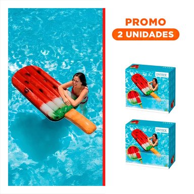 PACK2 JUGUETE SANDIA PARA PISCINA Y ENTRETENIMIENTO INFANTIL 191 X 76 CM