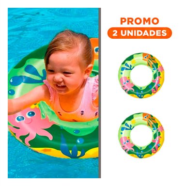 PACK2 FLOTANTE PORTATIL ACUARIO PULPO 36113 COMODO Y RESISTENTE PARA PISCINA