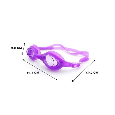 PACK4 EQUIPO DE NATACION CON ESTUCHE MORADO AJUSTABLES PARA RUTINAS ACUATICAS Y+PAPEL REGALO - 4