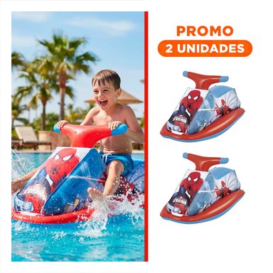 PACK2 JUGUETE GRANDE MOTO 89 X 46 CM DIVERTIDO PARA AGUA