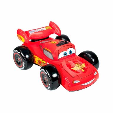 FLOTADOR INFLABLE COCHE 107 X 71 CM PARA JUEGOS EN AGUA Y+PAPEL REGALO