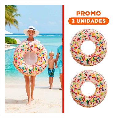 PACK2 SALVAVIDAS ACUATICO DONAL SPRINT 114 CM DIVERTIDO PARA NIÑOS