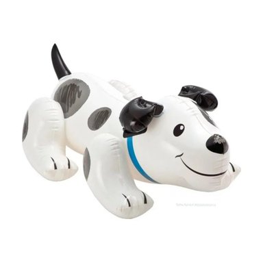 FLOTANTE DIVERTIDO SEGURO PERRITO 108 X 71 CM PARA PISCINA Y+PAPEL REGALO