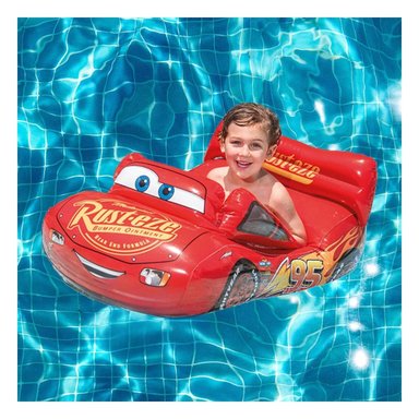 FLOTADOR INFANTIL COCHE 109 X 71 CM LIGERO Y SEGURO Y+LIGAS REGALO