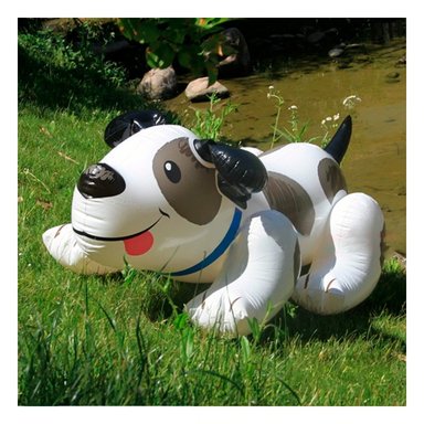 INFLABLE GRANDE DIVERTIDO PERRITO 108 X 71 CM PARA PISCINA INFANTIL