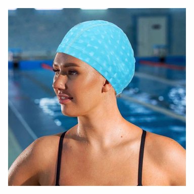 PACK2 TOCA DE NATACION CELESTE DE TELA PARA ENTRENAMIENTO Y ACTIVIDAD Y+PAPEL REGALO - 5