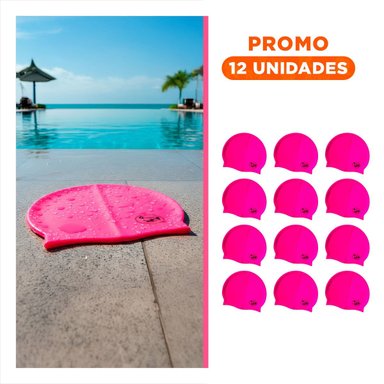 PACK12 PROTECTOR DE NATACION ROSADO PARA ENTRENAMIENTO Y NADAR SEGURO Y+REGALO STICKER