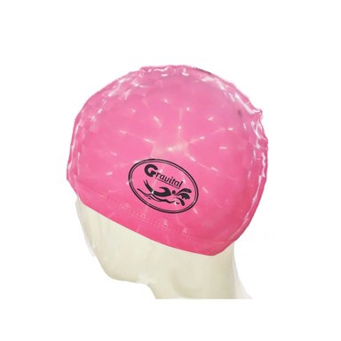 SOMBRERO DE NATACION ROSADO DE TELA PARA ENTRENAMIENTO Y ACTIVIDAD Y+PAPEL REGALO