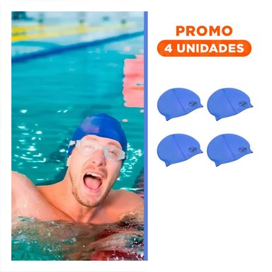 PACK4 PROTECTOR DE NATACION AZUL PARA NADAR Y DIVERTIRSE Y+REGALO STICKER - 1
