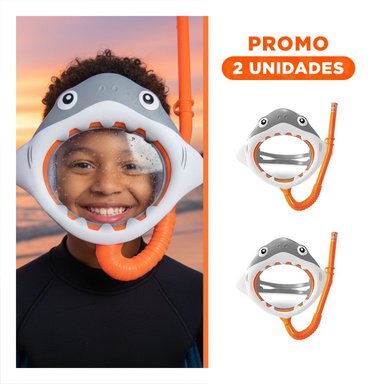 PACK2 SET RECREATIVO 2 PCS TIBURON PARA JUEGOS Y DIVERSION EN EL AGUA