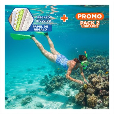 PACK2 ELEMENTO RECREATIVO 3 PIEZAS PARA USO DIARIO EN PISCINA Y+PAPEL REGALO