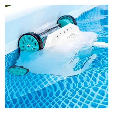 EQUIPO AUTOMATICO DE SUELOS PARA PISCINAS DESMONTABLE CON FUNCION AUTONOMA