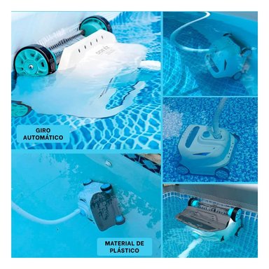 LIMPIADOR AUTOMATICO DE SUELOS PARA PISCINAS DESMONTABLE DE FACIL INSTALACION Y+POST IT