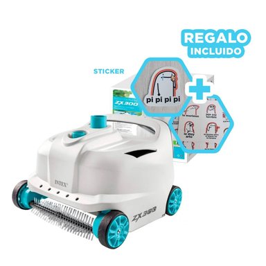 LIMPIADOR AUTOMATICO DE SUELOS PARA PISCINAS DESMONTABLE PARA USO DOMESTICO Y+REGALO STICKER