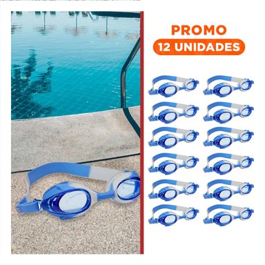 PACK12 ARTICULO DE PISCINA MARMOLEADO FEELDOO AZUL Y BLANCO COMODO NATACION Y+REGALO STICKER