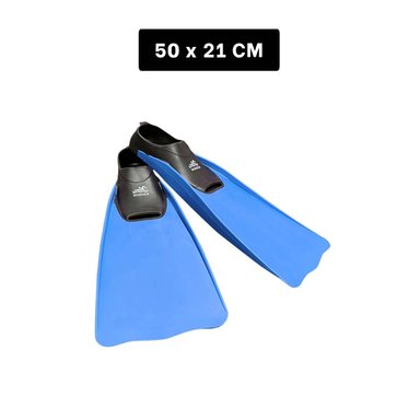 PACK2 ALETAS RESISTENTES WINNER PARA BUCEO EN AZUL Y NEGRO PARA MAR Y PISCINA Y+REGALO STICKER - 4