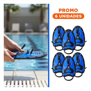 PACK6 EQUIPO PRACTICO PARA ENTRENAMIENTO ACUATICO DIARIO
