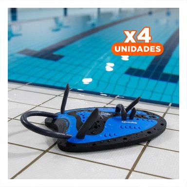 PACK4 ACCESORIO DE NATACION PARA PRACTICA INTENSIVA EN AGUA