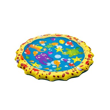 USO HOGAR COLCHONETA INFLABLE TIPO PILETA CON DISENO MARINO Y+PAPEL REGALO