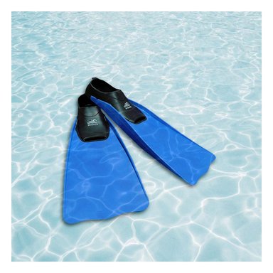 ALETAS MARINAS WINNER PARA BUCEO RECREATIVO EN AZUL Y NEGRO USO ADULTO