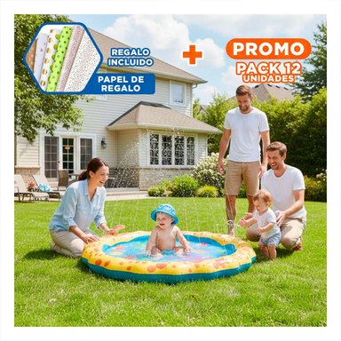 PACK12 MODELO INFLABLE COLCHONETA ESTILO MARINO PARA HOGAR EN COLORES SUAVES Y+PAPEL REGALO