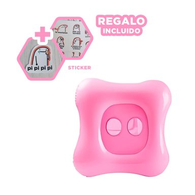 HOGAR BEBE CON TECHO ROSADO PARA PISCINA SEGURO COMODO VERANO Y+REGALO STICKER