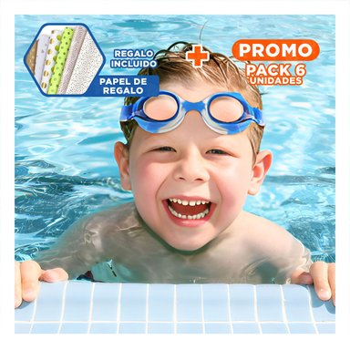 PACK6 ACCESORIO DE PISCINA MARMOLEADO FEELDOO AZUL Y BLANCO COMODO NATACION Y+PAPEL REGALO