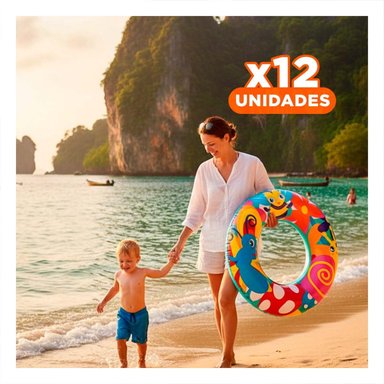 PACK12 ALTERNATIVA ACUATICA CARACOL MULTICOLOR PARA PISCINA HOGAR DIVERSION