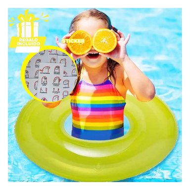 VERSION TRANSPARENTE AMARILLO PARA ACTIVIDADES ACUATICAS Y+REGALO STICKER