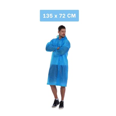 IMPERMEABLE FUNCIONAL PARA DIAS LLUVIOSOS CON ESTILO ACTUAL Y+LIGAS REGALO - 4