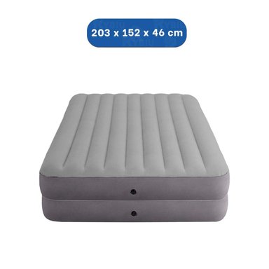 COLCHON INFLABLE 2 EN 1 PARA ESPACIOS REDUCIDOS Y FACIL ALMACENAMIENTO Y+LIGAS REGALO - 4