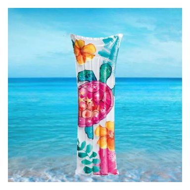 PACK4 SOLUCION INFLABLE BLANCO TORTUGA PARA HOGAR Y CASA DECORACION VERANO ACUATICO - 5