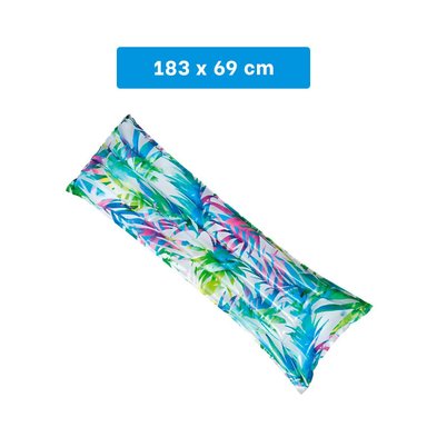 PACK2 COLCHONETA INFLABLE CELESTE PARA HOGAR Y USO ACUATICO COMODO Y SUAVE - 4