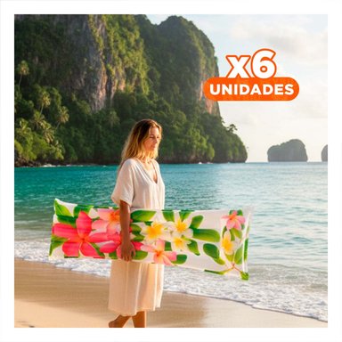 PACK6 COLCHONETA INFLABLE HOGAR FESTIVO DECORACION ROSADO VERDE FLORES HOJAS Y+REGALO STICKER