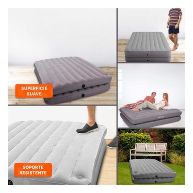 PLATAFORMA INFLABLE PARA DORMIR CON DISENO FUNCIONAL Y COMODO Y+POST IT