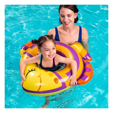 INFLABLE PEZ MORADO PARA PISCINA Y PLAYA INFANTIL MARCA BESTWAY HOGAR