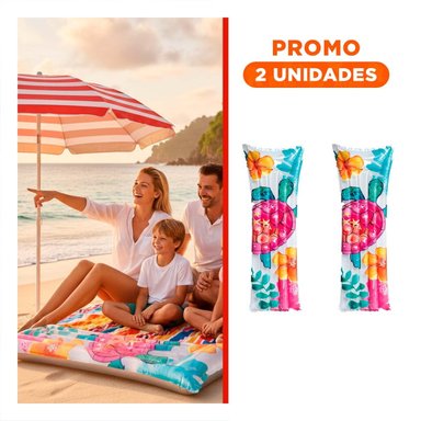 PACK2 COMPLEMENTO INFLABLE BLANCO TORTUGA PARA HOGAR Y CASA DECORACION VERANO ACUATICO