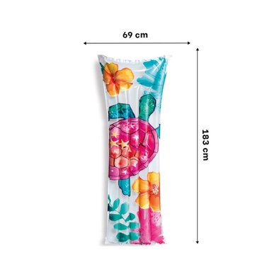 PACK2 COMPLEMENTO INFLABLE BLANCO TORTUGA PARA HOGAR Y CASA DECORACION VERANO ACUATICO - 4