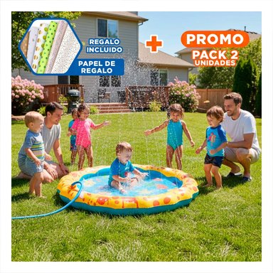 PACK2 ALTERNATIVA INFLABLE COLCHONETA ESTILO MARINO PARA CASA Y HOGAR Y+PAPEL REGALO