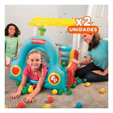 PACK2 MODULO DE JUEGO INFANTIL CON PELOTAS LIGERAS PARA CASA Y ALEGRIA Y+REGALO STICKER